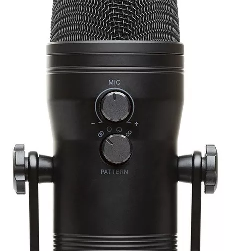Micrófono Fifine T670 Condensador Cardioide color negro/plata