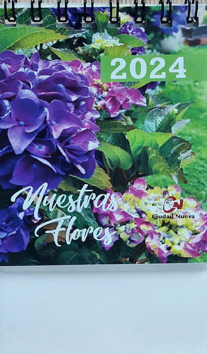 Calendario Mini 2024 - Nuestras Flores  