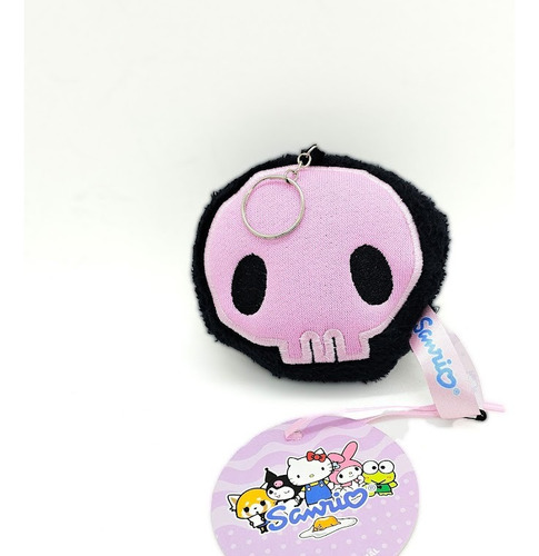 Llavero Kuromi Calavera De Peluche Sanrio Oficial