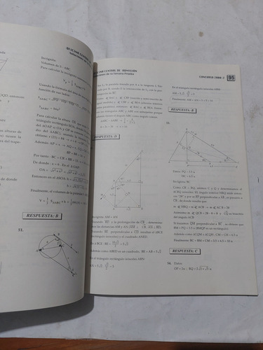 Libro Examen Admisión Uni 2000-2 Ocad (Usado)