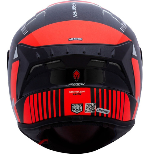 Imagen 6 de 7 de Casco Spartan Draken Mp4