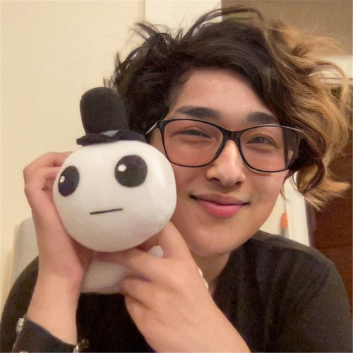 Juguete De Peluche Tbh Criatura Yipee Blanca Para Autismo Color
