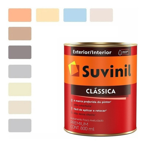Tinta Para Paredes Tendências 2023 Clássica 3,2l - Suvinil
