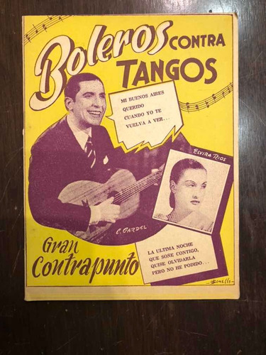 Boleros Contra Tangos Carlos Gardel Elvira Rios