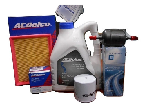 Kit Aceite + Filtros Acdelco Corsa 1,0 /1,4 /1,6 8 Valvulas