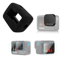 Comprar Funda Anti Viento+ Strap+ 3 Micas Para Gopro Hero 11, 10 Y 9