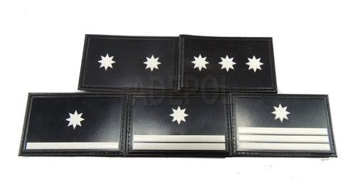 Jerarquias Policia Ciudad Pvc Goma