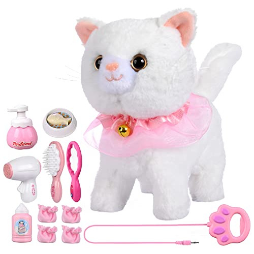 Volunna Remote Control Electronic Plush Cat Toy Pet For Girl