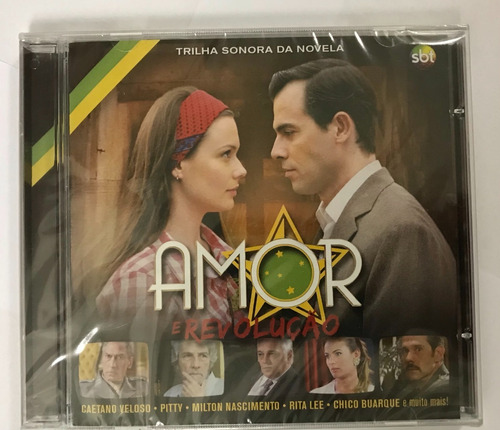 Cd Amor E Revolução - Trilha Sonora Da Novela 2011 - Lacrado