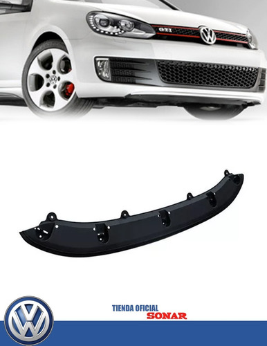 Spoiler Golf Mk6 Gti 2009 2010 2011 2012 2013  Delantero Oem