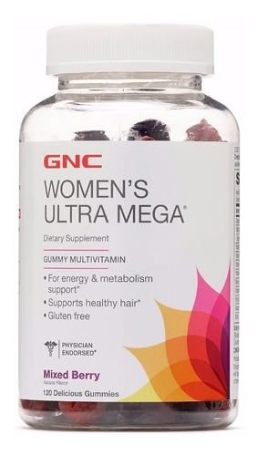 Gnc Women Ultra Mega 120 Gummy