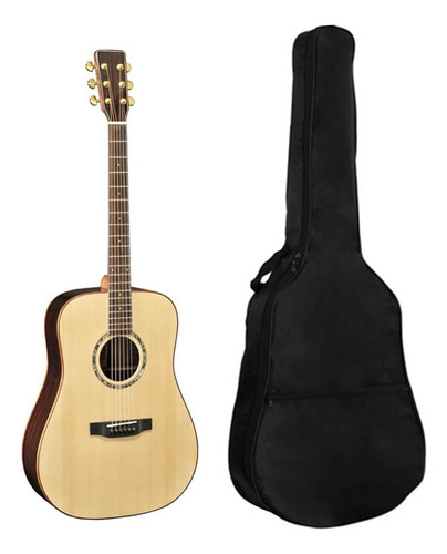 Funda Para Guitarra Acústica De 41 Pulgadas Con Correa De Ho