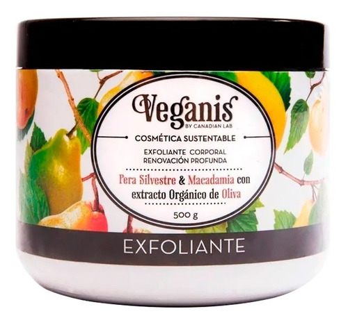 Veganis Exfoliante Corporal Pera Y Macadamia X 500 Gr Local