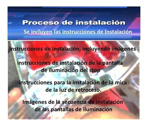 Stop Ford Fusion Rh Y Lh Solo Pantalla (lea La Decripción)
