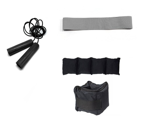 Kit Entrenamiento Gluteos Piernas - Tobillera Tiraband Soga