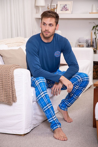 Imagen 2 de 5 de Pijama De Invierno Hombre 612