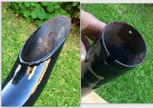 Escapamento Para Hot Rod - Tipo Estaca Bullhorn (Usado)