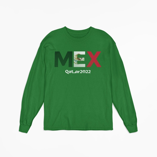 Imagen 2 de 4 de Playera Selección Mexicana - Verde - México - Qatar 2022