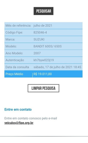 Imagem 14 de 14 de Suzuki Bandit 650 S