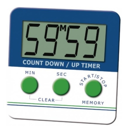 Timer Digital Temportizador Cocina Display Alarma Luft