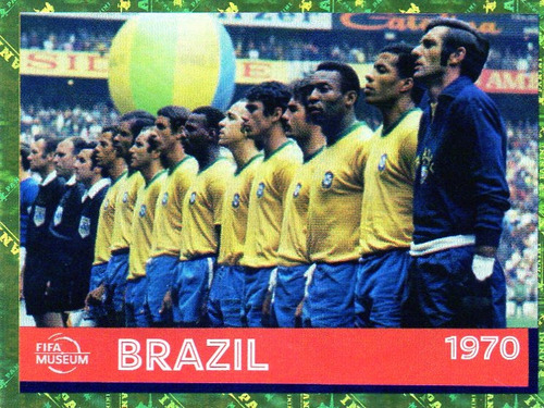 Mundial Qatar 2022. Figurita N° Fwc 23. Brasil 1970. L41!!!