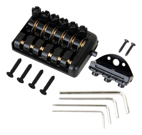 Puente De Guitarra Eléctrica Con Afinador Fino Con Tornillo
