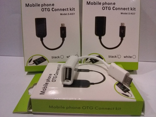 Cable Adaptador Otg Micro Usb Macho A Usb Hembra Nuevo T/f