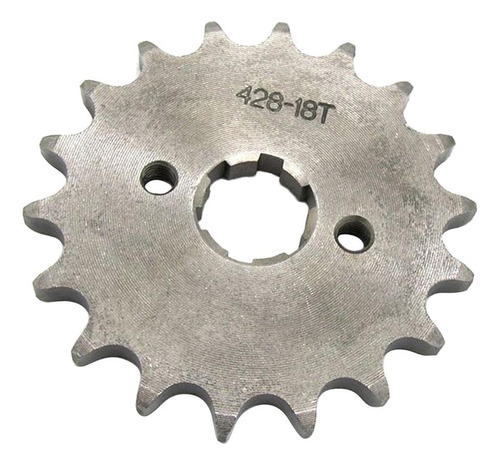 Piñón De Cadena Delantera 428 De 18 Dientes 6 Piezas