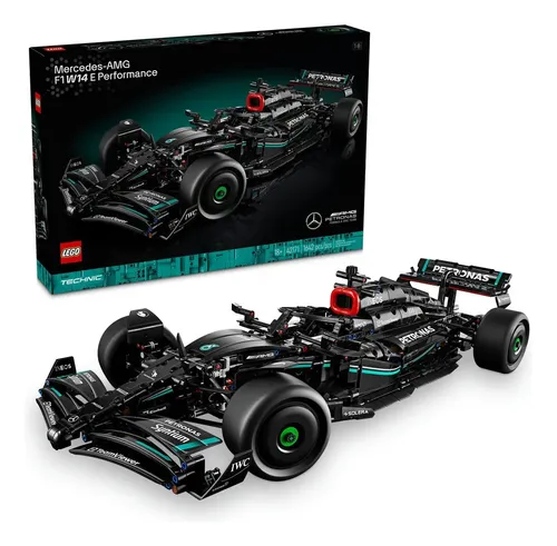 Lego Technic Mercedes-amg F1 W14 E Performance - 42171; Kit de Construção; Modelo de carro Formula 1 da Mercedes