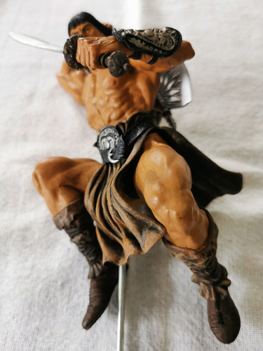 Conan The Warrior Vs Man-eating - Diorama - Mcfarlane Toys (Usado)