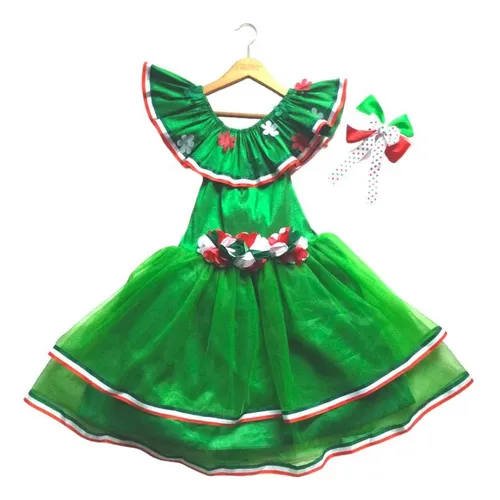 Traje tipico mexicano para niña hotsell