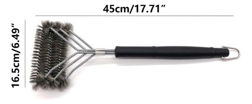/ Cepillo For Barbacoa De Acero Inoxidable I, Cepillo De