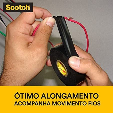 Fita Isolante 3m Scotch 33+ 5m X 19 Hb004162127