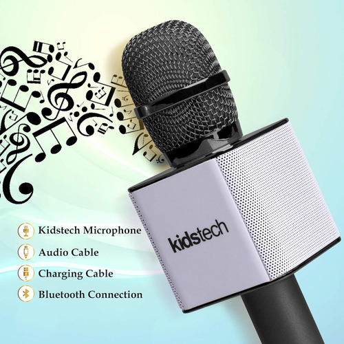 Kidstech Micrófono De Karaoke Para Niños, Inalámbrico, Altav