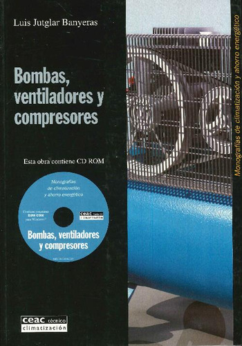Libro Bombas, Ventiladores Y Compresores De Lluis Jutglar Ba