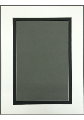 18 X 24 Blanco Negro Doble Estera Imagen Color Core Para 13
