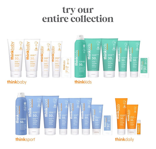 Protector Solar Thinksport Spf 50 Resistente Al Agua
