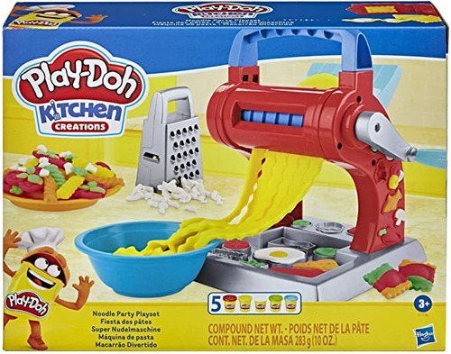 Play-doh Creaciones De Cocina Juego De Fideos Para Niños De