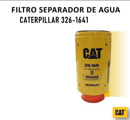 Filtro Sepador De Agua 326-1641 Caterpillar