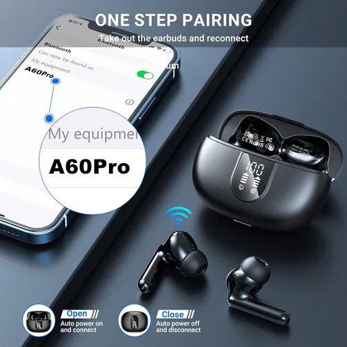 Auriculares Inalámbricos Bluetooth Ipx6 Cancelación De Ruido