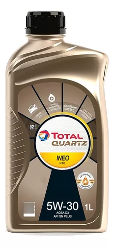 Aceite Sintético Total Quartz 5w30 Motor Gasolina - 5 Pack