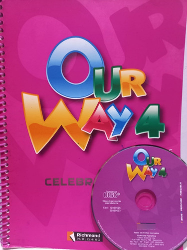 Livro  Eduardo Amos              Our Way 4 Com Cd Celebration Edition