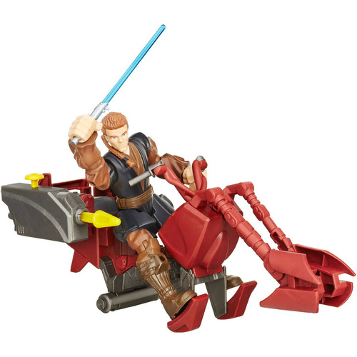 Hasbro Star Wars Anakin Skywalker Con Vehículo Jedi Speeder