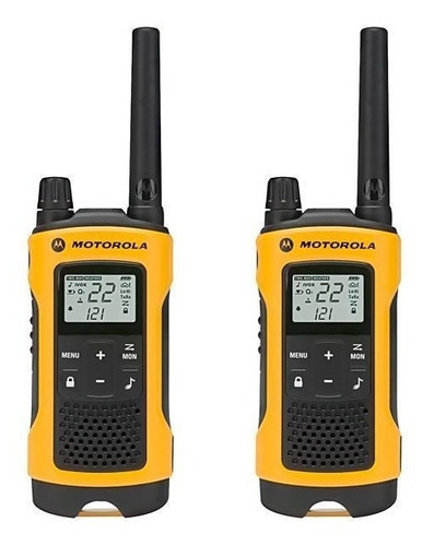 Walkie Talkie Motorola T-400mc Para Até 56 Km Bivolt