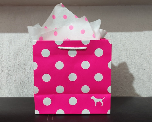 20 Bolsas Chicas P/regalo Pink/victoria's Secret Tu Eliges