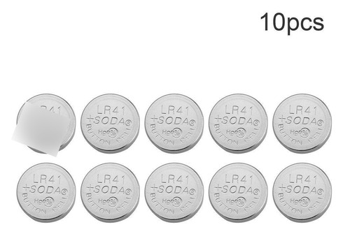 Imagen 2 de 5 de Pilas Ag10 Lr41 Blister X 10 Unidades Rxl