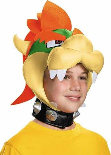 Gorro Bowser Cosplay Niño Nintendo Mario Bros