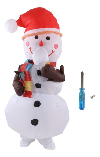 Disfraz Inflable De Navidad, Divertida Muñeca Inflable Para