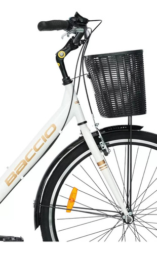 Bicicleta Baccio Liberty Modelo 2025. 0km Color Negro Tamaño Del Cuadro M