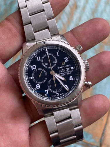 Breilting Navitimer 8 Chrono 2020 43mm Auto Compl Rolex 12x